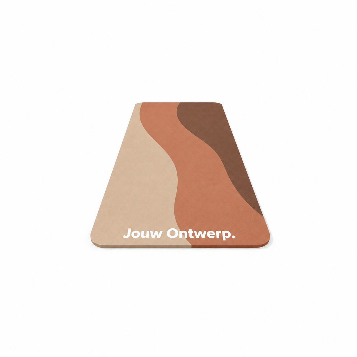 Gepersonaliseerde fitness- en yogamat met eigen logo