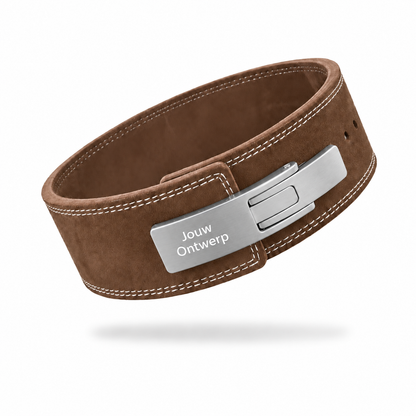 Gepersonaliseerde lifting belt met eigen logo