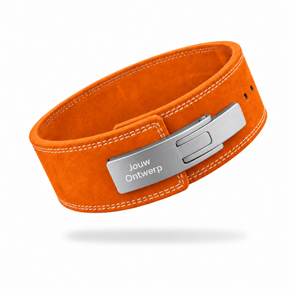 Gepersonaliseerde lifting belt met eigen logo