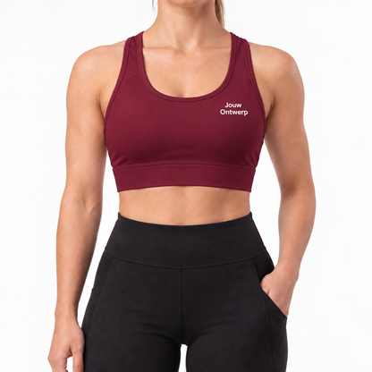 Gepersonaliseerde Sport-BH voor Dames – Jouw Eigen Ontwerp