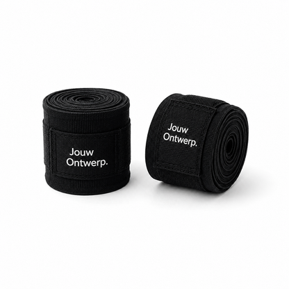Gepersonaliseerde boksbandages met eigen logo