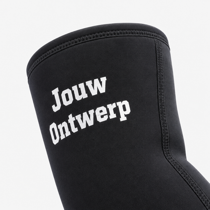 Gepersonaliseerde elbow sleeves met eigen logo