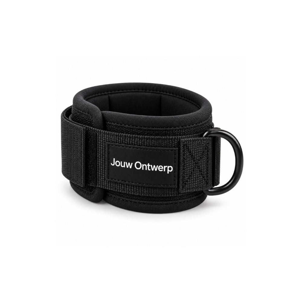 Gepersonaliseerde enkel- en polsstraps met eigen logo
