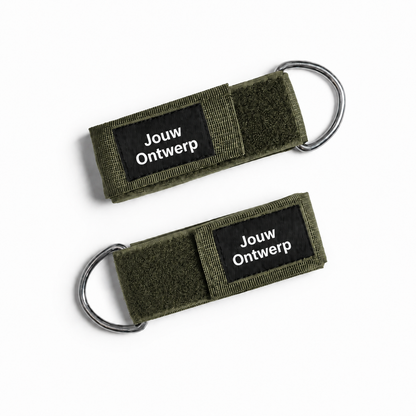 Gepersonaliseerde enkel- en polsstraps met eigen logo