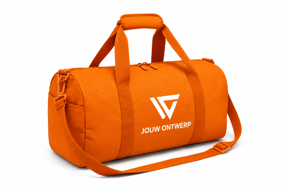 Gepersonaliseerde sporttas met eigen logo