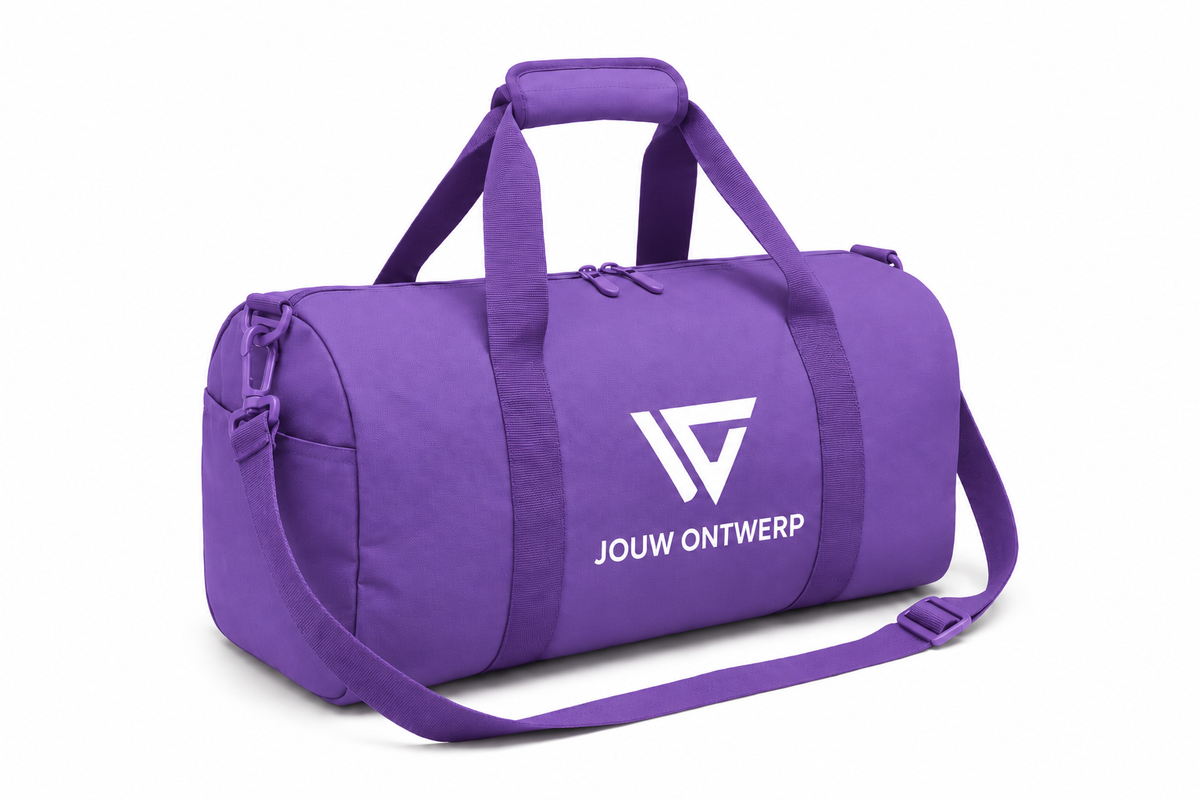 Gepersonaliseerde sporttas met eigen logo