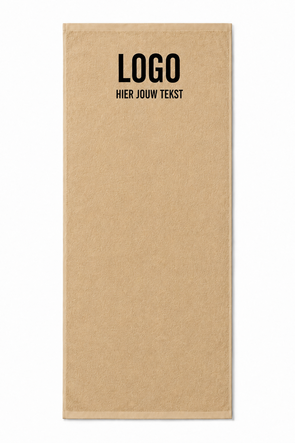 Gepersonaliseerde sporthanddoek met eigen logo