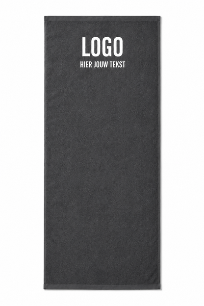 Gepersonaliseerde sporthanddoek met eigen logo