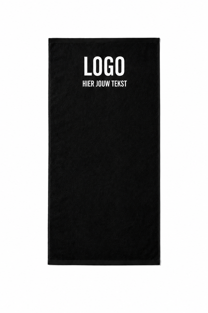 Gepersonaliseerde sporthanddoek met eigen logo