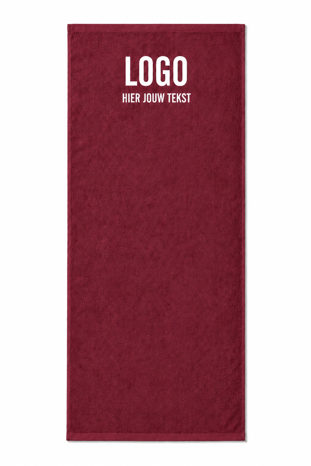 Gepersonaliseerde sporthanddoek met eigen logo