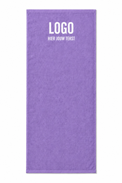 Gepersonaliseerde sporthanddoek met eigen logo