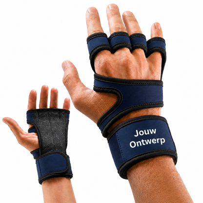 Gepersonaliseerde fitnesshandschoenen met eigen logo