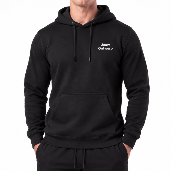 Gepersonaliseerde sporthoodie met eigen logo