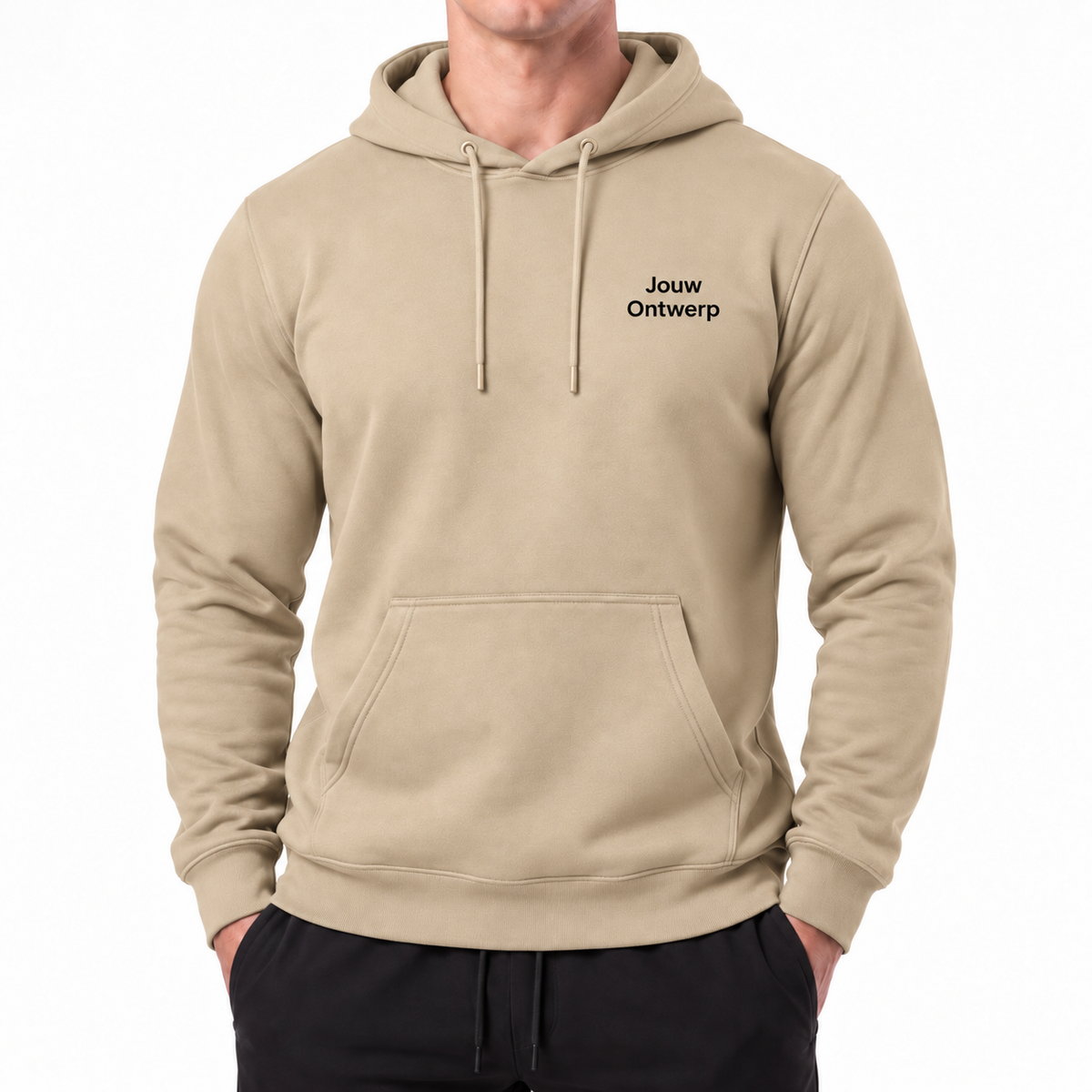 Gepersonaliseerde sporthoodie met eigen logo