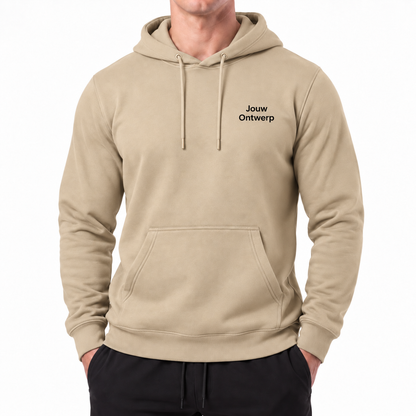 Gepersonaliseerde sporthoodie met eigen logo