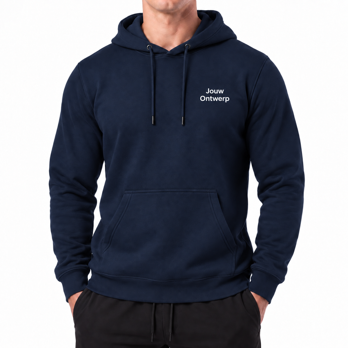 Gepersonaliseerde sporthoodie met eigen logo