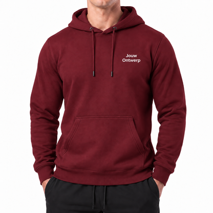 Gepersonaliseerde sporthoodie met eigen logo