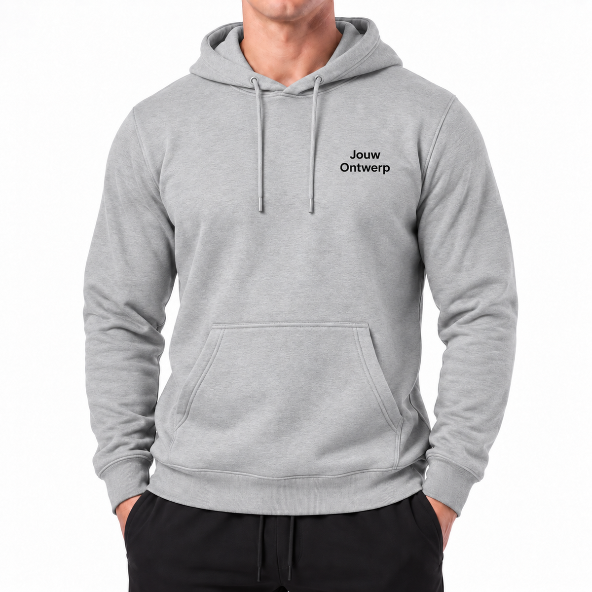 Gepersonaliseerde sporthoodie met eigen logo