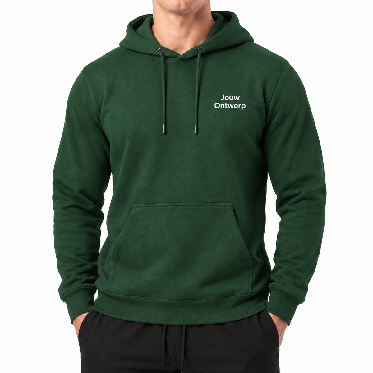 Gepersonaliseerde sporthoodie met eigen logo