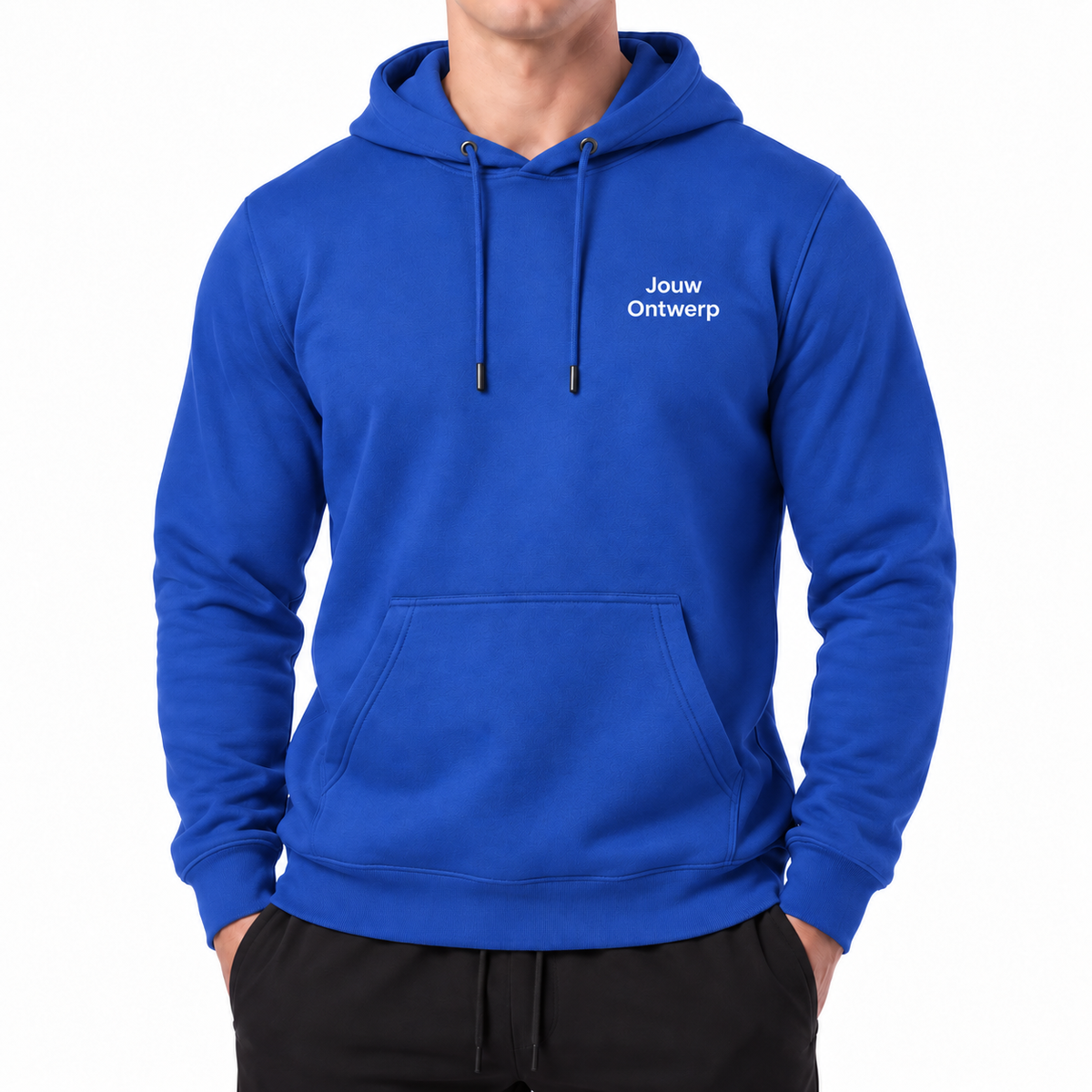 Gepersonaliseerde sporthoodie met eigen logo