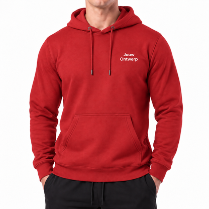 Gepersonaliseerde sporthoodie met eigen logo
