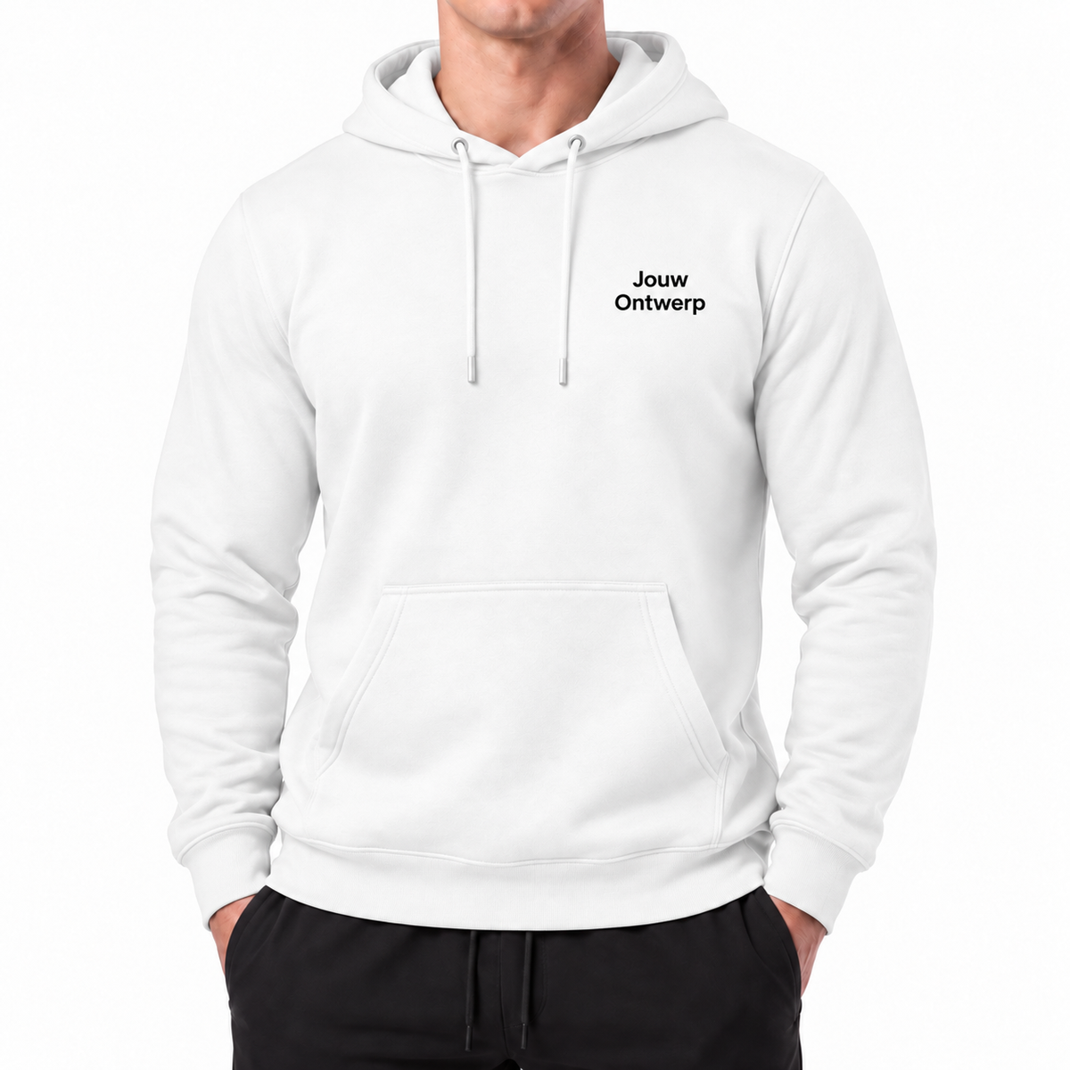 Gepersonaliseerde sporthoodie met eigen logo