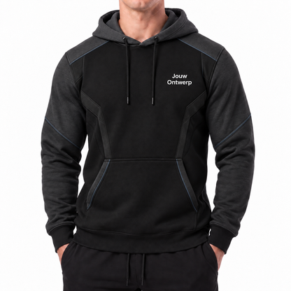 Gepersonaliseerde sporthoodie met eigen logo