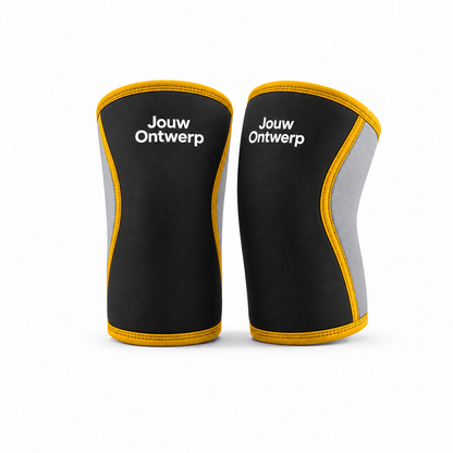 Gepersonaliseerde knee sleeves met eigen logo