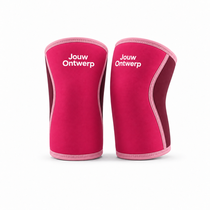 Gepersonaliseerde knee sleeves met eigen logo