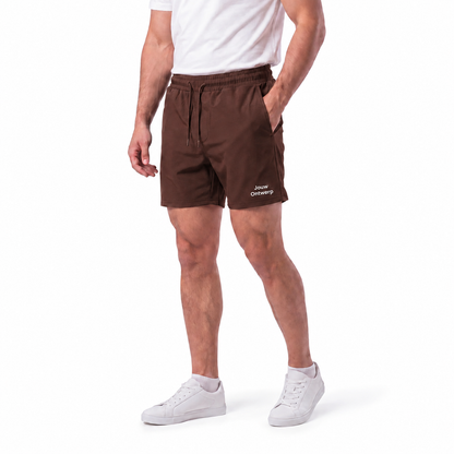 Gepersonaliseerde korte sportbroek met eigen logo