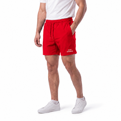 Gepersonaliseerde korte sportbroek met eigen logo