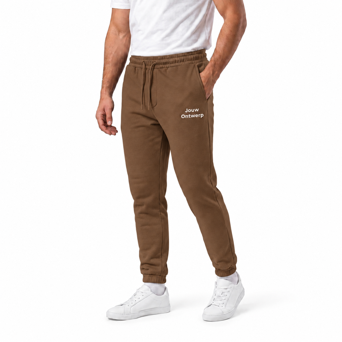 Gepersonaliseerde lange sportbroek met eigen logo