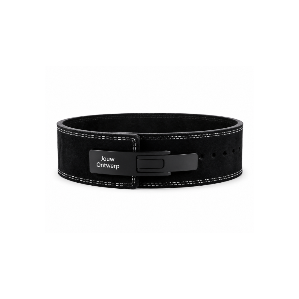 Gepersonaliseerde lifting belt met eigen logo