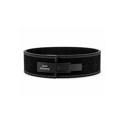 Gepersonaliseerde lifting belt met eigen logo