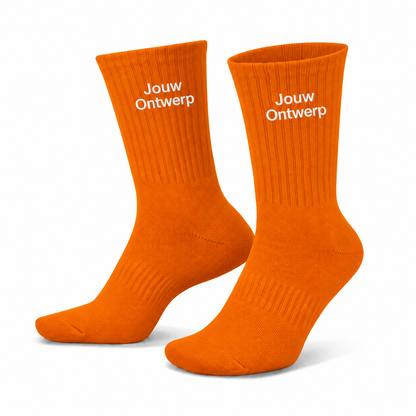 Gepersonaliseerde sportsokken met eigen logo
