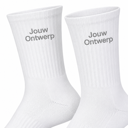 Gepersonaliseerde sportsokken met eigen logo