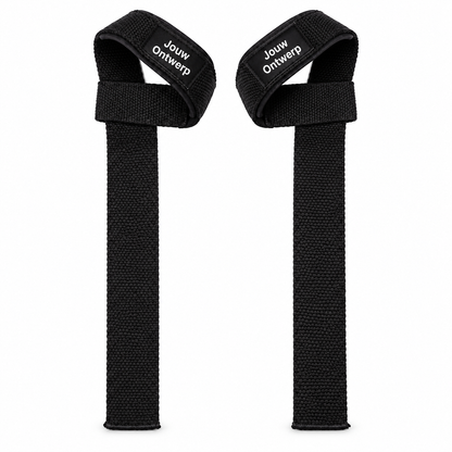 Gepersonaliseerde lifting straps met eigen logo