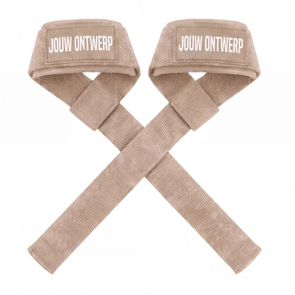 Gepersonaliseerde lifting straps met eigen logo