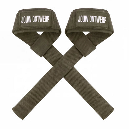Gepersonaliseerde lifting straps met eigen logo