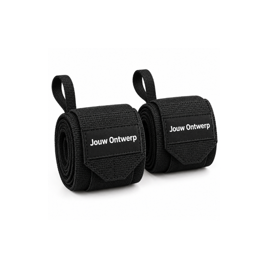 Gepersonaliseerde wrist wraps met eigen logo