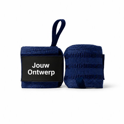 Gepersonaliseerde wrist wraps met eigen logo