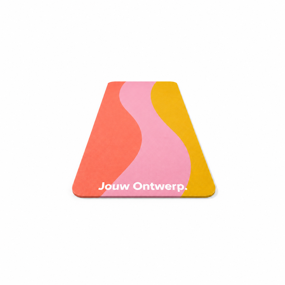 Gepersonaliseerde fitness- en yogamat met eigen logo