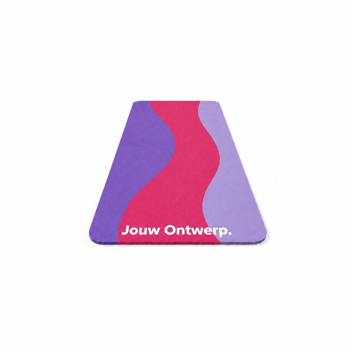 Gepersonaliseerde fitness- en yogamat met eigen logo