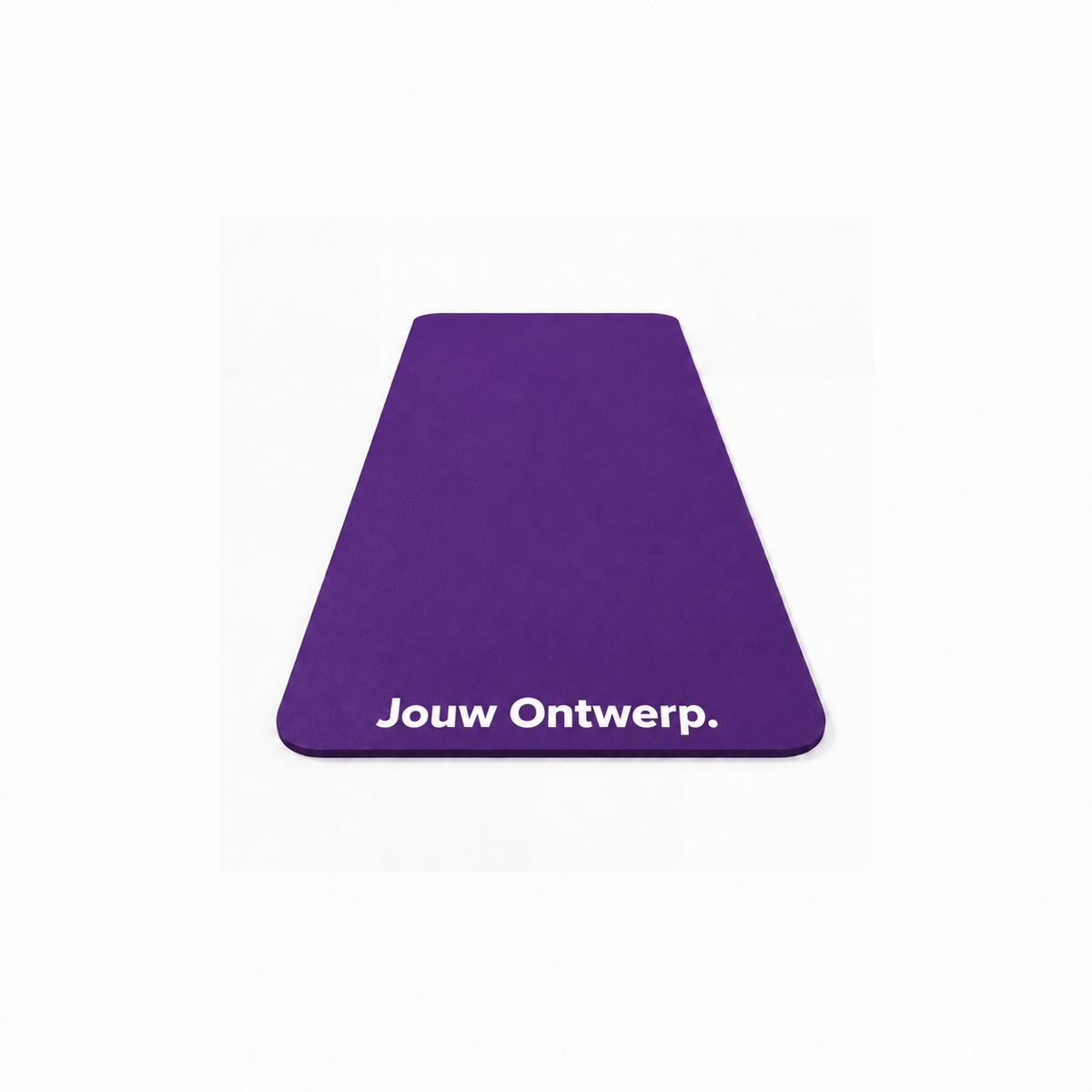 Gepersonaliseerde fitness- en yogamat met eigen logo