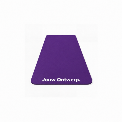 Gepersonaliseerde fitness- en yogamat met eigen logo